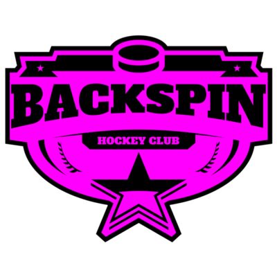 Backspin Hockey Club logo template Miniatura