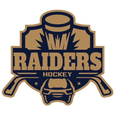 Raiders Hockey logo template Miniatura