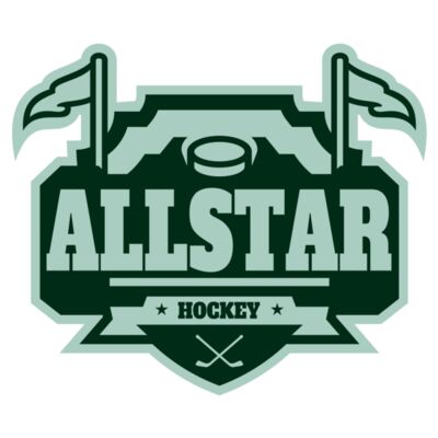 All Star Hockey Tournament logo template 02 Miniatura